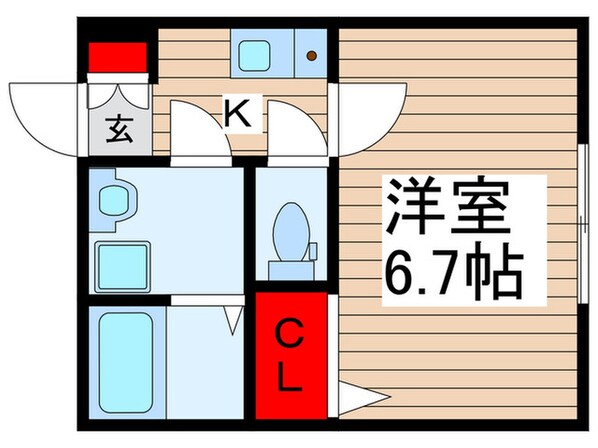 エスコート松戸新田の物件間取画像